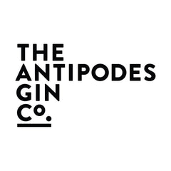Logo of The Antipodes Gin Co. on a white background