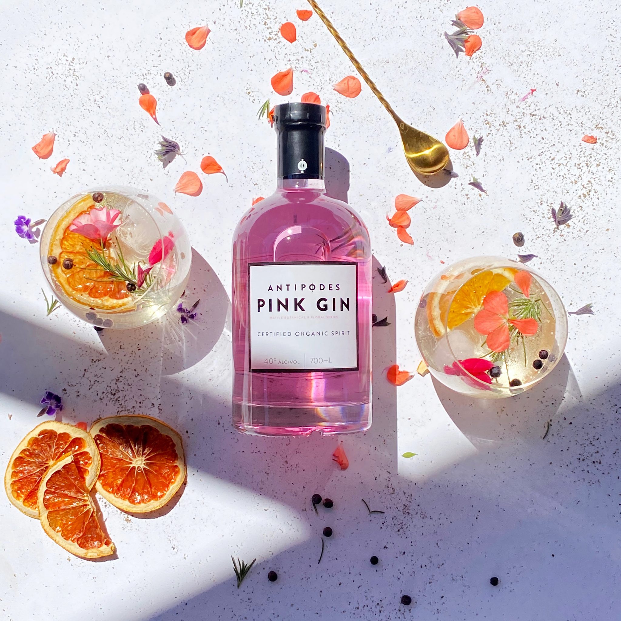 Pink Gin The Antipodes Gin Co