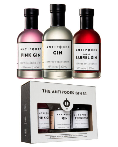 3 x 200ml Gift pack - Pink, Gin & Shiraz Barrel Gin.